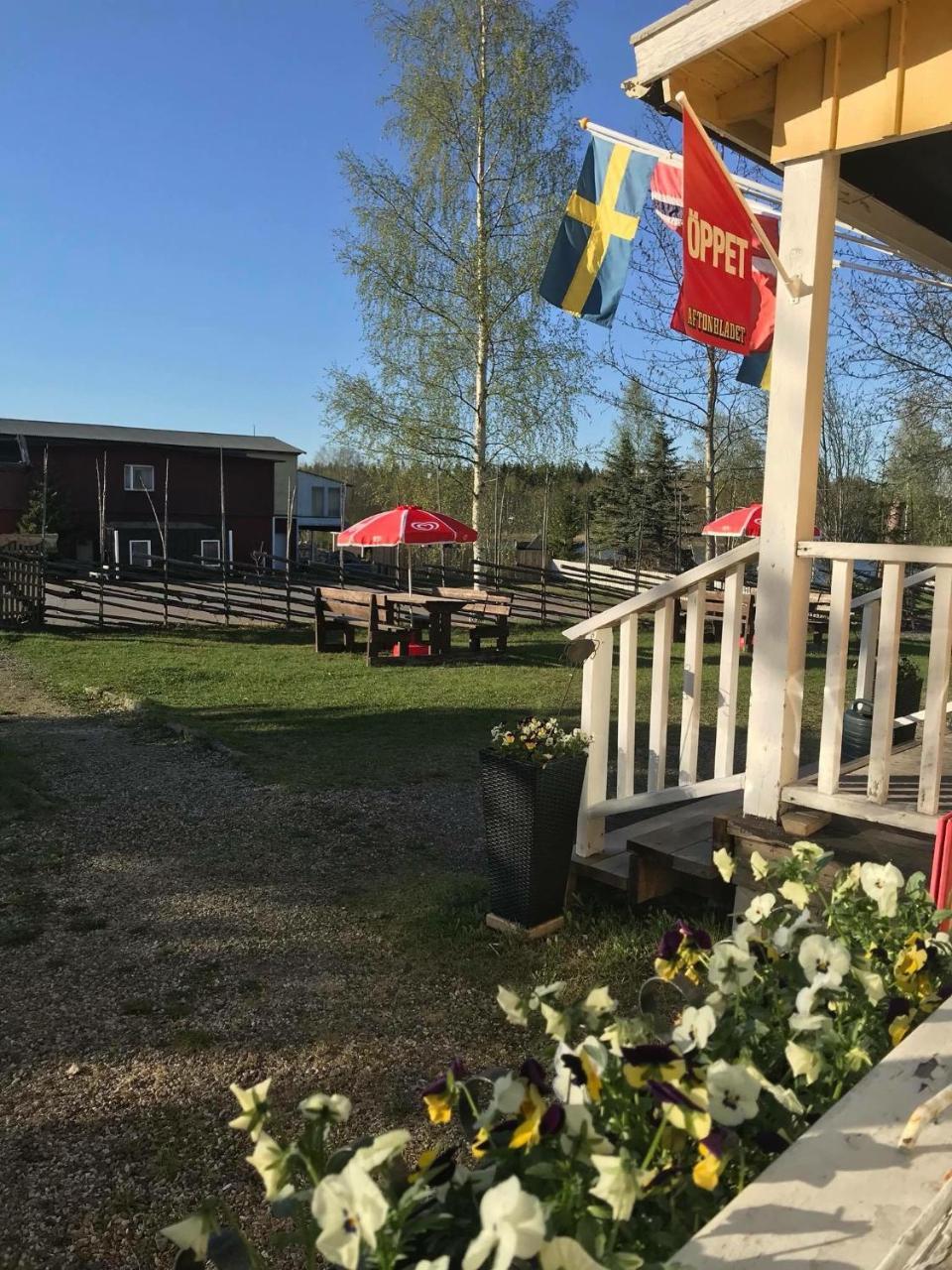 Silverhojdens Camping Vandrarhem Grängesberg Exteriör bild